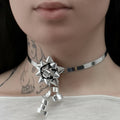 Gift wrap choker